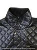AL KHALID Men's Trendy Black Style Genuine Leather Casual & Party Wear Lambskin Leather Shirts