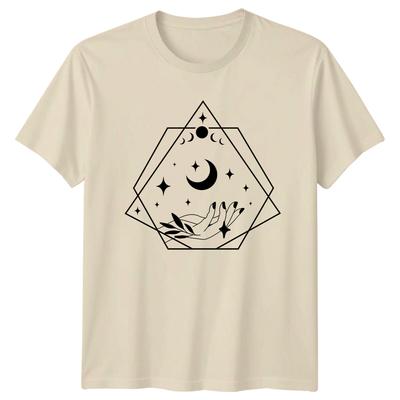 Celestial Hand Moon Phases Stars Magic TShirt