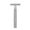 Platinum Double-Sided Safety Razor for Home Shaving