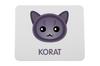 Korat - Mouse Pad by Art-Dog Brand
