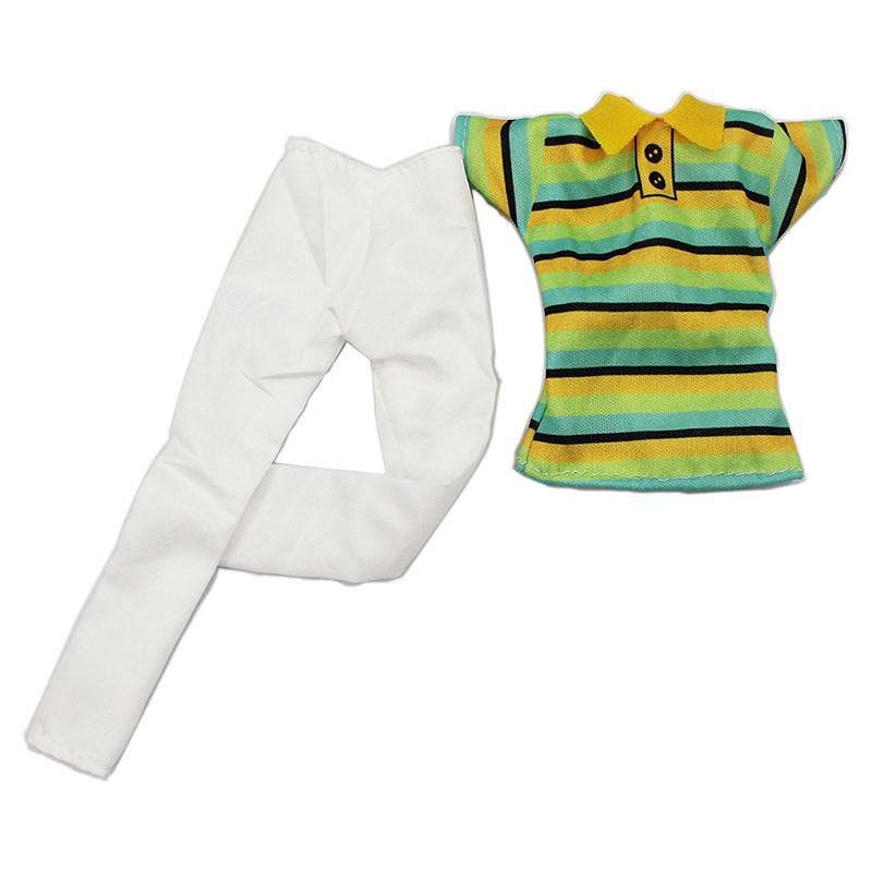 1 Conjunto Roupa de Boneca 30Cm Roupa Masculina Vestir Boneca Multi Estilo Fatos de Treino