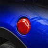 Glossy Red Hard Carbon Fiber Car Fuel Tank Cap Sticker For Mini F55 F56 2014-19