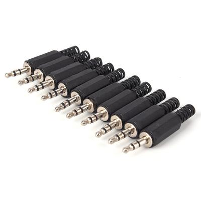 5PCS 3,5 mm 1/8" Audio Mannelijke Plug Jack Adapter Stereo Connector Hoofdtelefoon