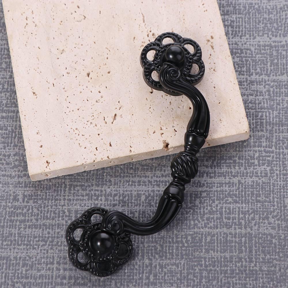 5pcs Luxury Wardrobe Drawer Pulls Furniture Hardware European ring handle  Cupboard