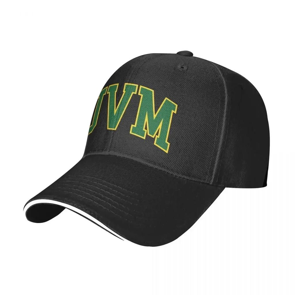 Uvm College Font Curved Baseball Cap F Hiking Hat Sunhat New Hat Hats Unisex Womens
