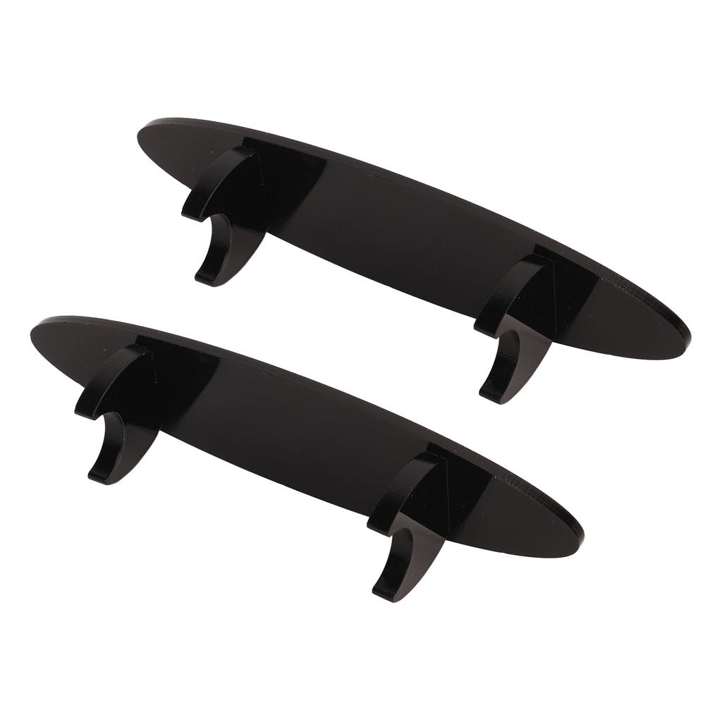 2PCS Pen Holder Display Stand Acrylic Desktop Pen Showcase Rack Organizer for Makeup Brush