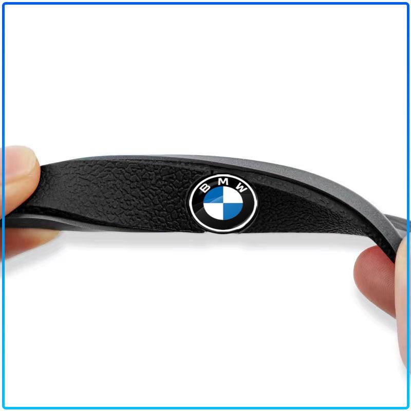 4Pcs Car Door Anti-Collision Strip Rearview Mirror Protection Sticker For BMW M Performance 1 3 5 7 Series M3 M4 M5 M6 X1 X3 X5 X6 X7 E30 E34 E36 E39