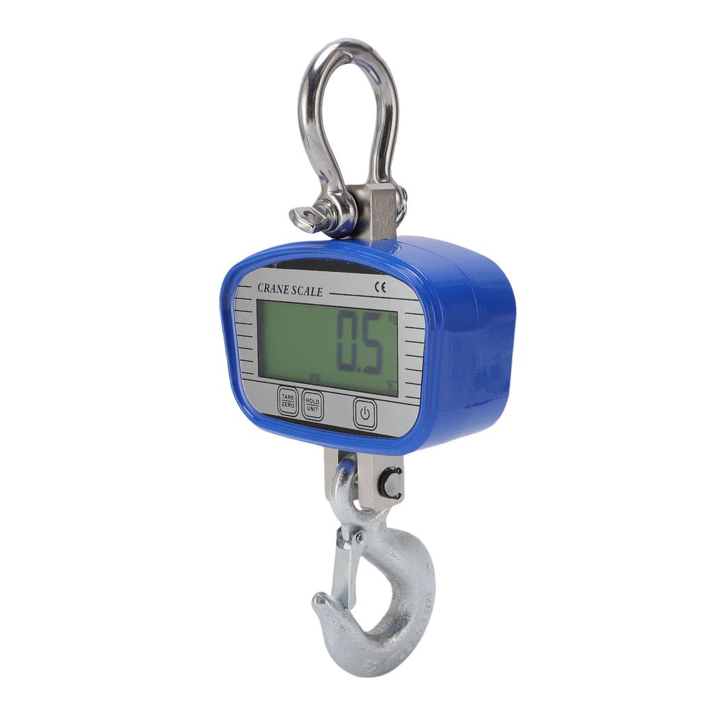 Digitale Kranwaage 1500 kg 3300 lb LCD Hintergrundbeleuchtet Hochpräzise Digitale Hänge Waage mit Fernbedienung für Landwirtschaft Industrie