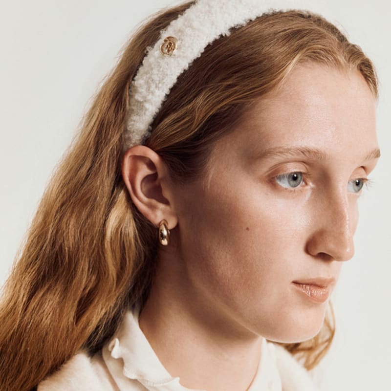 

MAUVER U Митчелл повязка для волос Brown_FREE