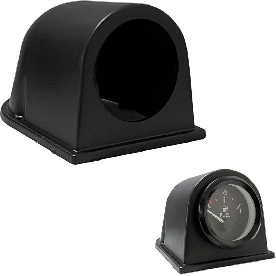 Черный Универсальный 2  52мм Одинарный 1 Отверстие Консоль для Датчика Приборная панель Подстаканник 1 hole