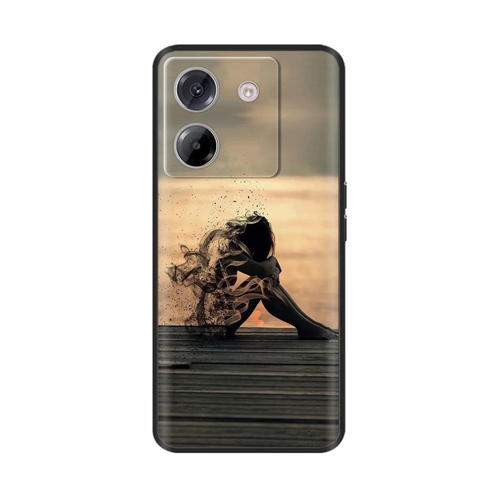 Für Xiaomi Poco M7 Pro 5G Hülle Schutzhülle Funda Für Poco M7 Pro Hülle M7Pro 5G Cartoon Bemalte Weiche Silikon Rückseite