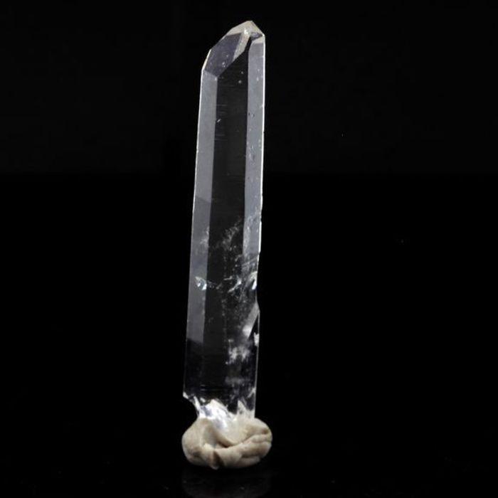 Quartz - La Gardette - 13.49 ct - Certificat d'authenticité - Dimensions 41x6x5 mm - Isère, France