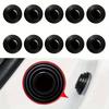 10PCS Car door shock-absorbing pad, silicone shock-absorbing pad, door closing silent adhesive tape, anti-collision strip