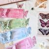 3D Butterfly Greeting Card Pull-Tab Surprise Letter with Envelope Birthday Card for Her Kawaii Cartoon Stationery Gift Bestie