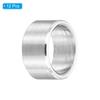 PATIKIL 12pcs M8 Stainless Steel Spacers Metal Spacers Stainless Steel 8mm ID 10mm OD