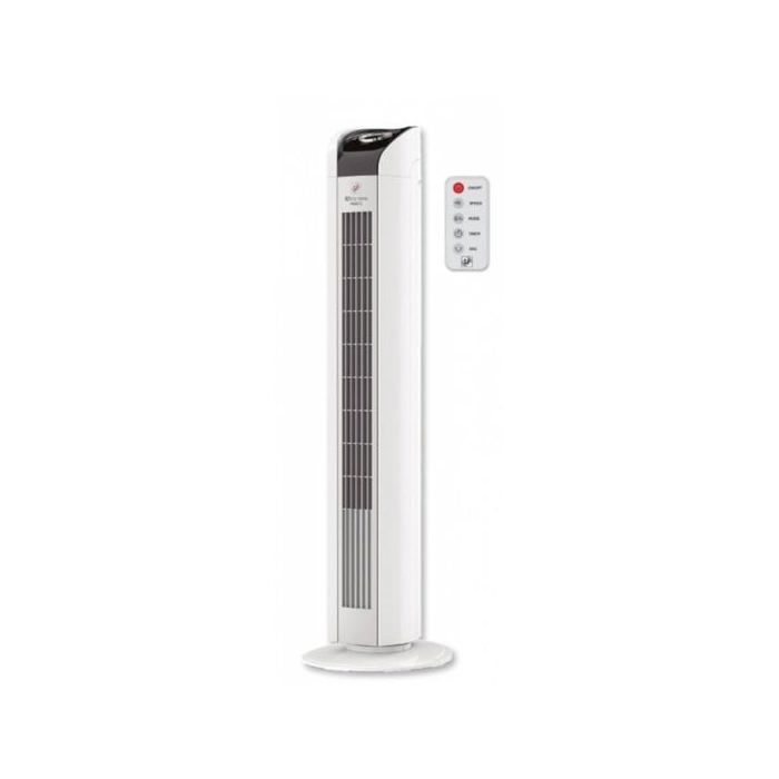 Ventilador torre S&amp;P Artic Wind Tower E 730m³/h 60dB 45W AC 81cm Negro/Blanco