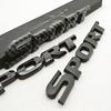 1pc 3D Chrome Black ABS Car Letters Logo SPORT Emblem Badge Sport Stickers Car Rear Trunk Accessories