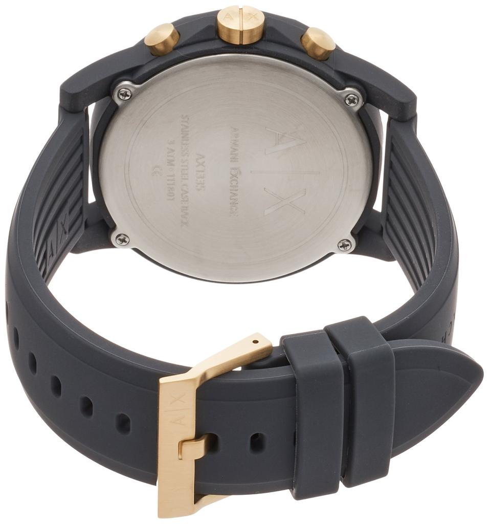 Montre Armani OUTER BANKS AX1335, modèle standard importé, bleu [AX Exchange], pour homme