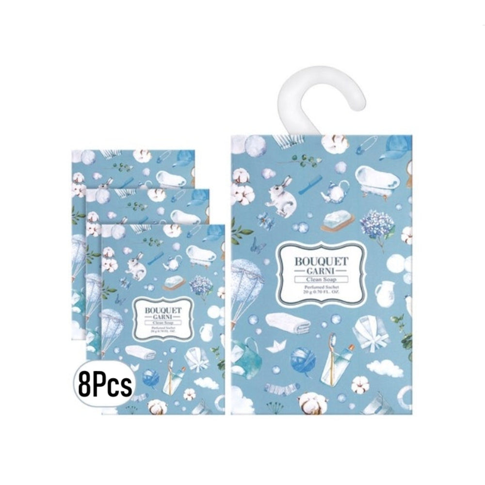Bouquet Garni Clean Soap Perfumed Sachet 20g*4Pcs/8Pcs
