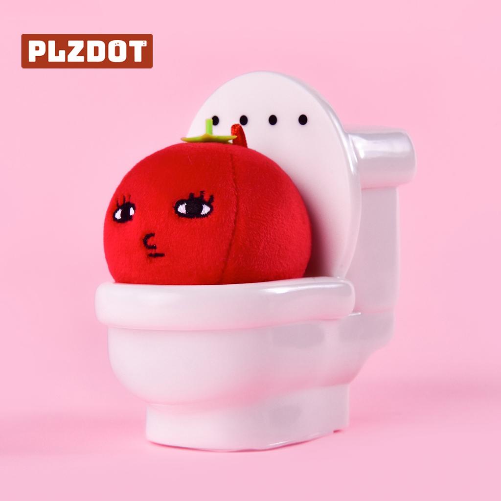Plzdot Official Edition "Five-Star Good Fig" Jelly-Filled Little Egg Plush Blind Box Abstract Parody Doll Toy Figurine Gift