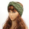 Stylish Knitted Headbands For Women And Girls Soft Fleece Bows Hair Bands Knitted Headband Winter Ear Protection