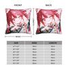 Kasane Teto Pillowcase Polyester Cushion Cover Decorations Cartoon Vtuber Pillow Case Cover Home Dropshipping 40*40cm