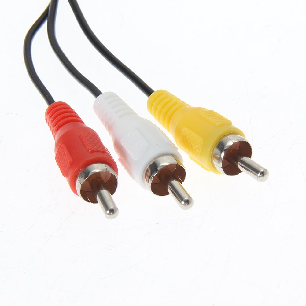 6FT 1.8M Audio Video AV Cable To RCA For PS2 PS3 PS SYSTEM