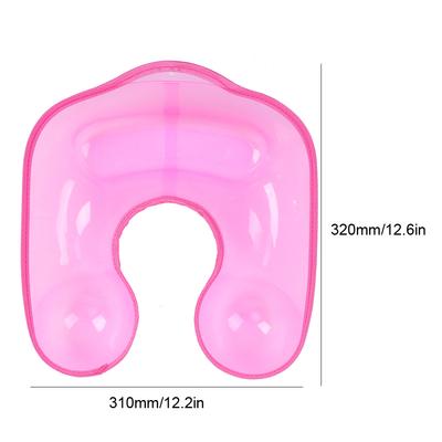Professional Hair Dyeing Shoulder Neck Tray Barber Hair Perming Container Hairdressing Tool