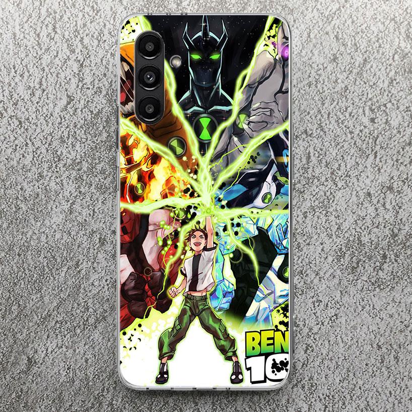 Cartoon Ben 10 Handyhülle für Samsung Galaxy A17 A16 A15 A14 A13 A56 A55 A54 A53 A36 A35 A34 A33 A26 A25 A24 A23 A05S A04S Galax