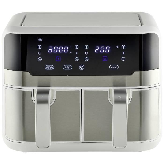 Friteuse À Air Chaud - MasterPRO - Rocket Duo 900 - 2400 W - 9L - Revêtement Anti-adhésif