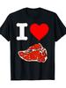 I Love Meat-Patterned T-Shirts for Both Men And Women