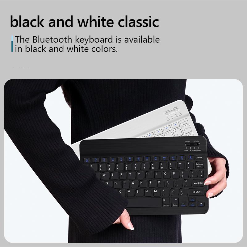 Wireless Keyboard Mouse For Ipad Samsung Xiaomi Huawei Android Tablet Portable Portuguese Arabic Korean Mini Bluetooth Keyboard