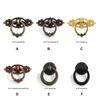 Cabinet Pull Handle Zinc Alloy Decorative Retro Door Furniture Drawer Knob Cupboard Gate Window Drop Vintage Replacement