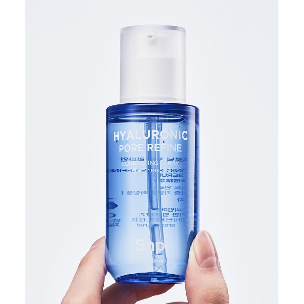 Snp Hyaluronic Pore Refine Correcting Serum 50ml Large Volume NONE