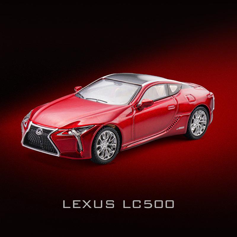 1/64 Lexus LC500 Super Sport Toy Car Miniature Model 1:64 ENCHERY Diecast Metal Vehicle Display Collection Free Wheels Gift Boys