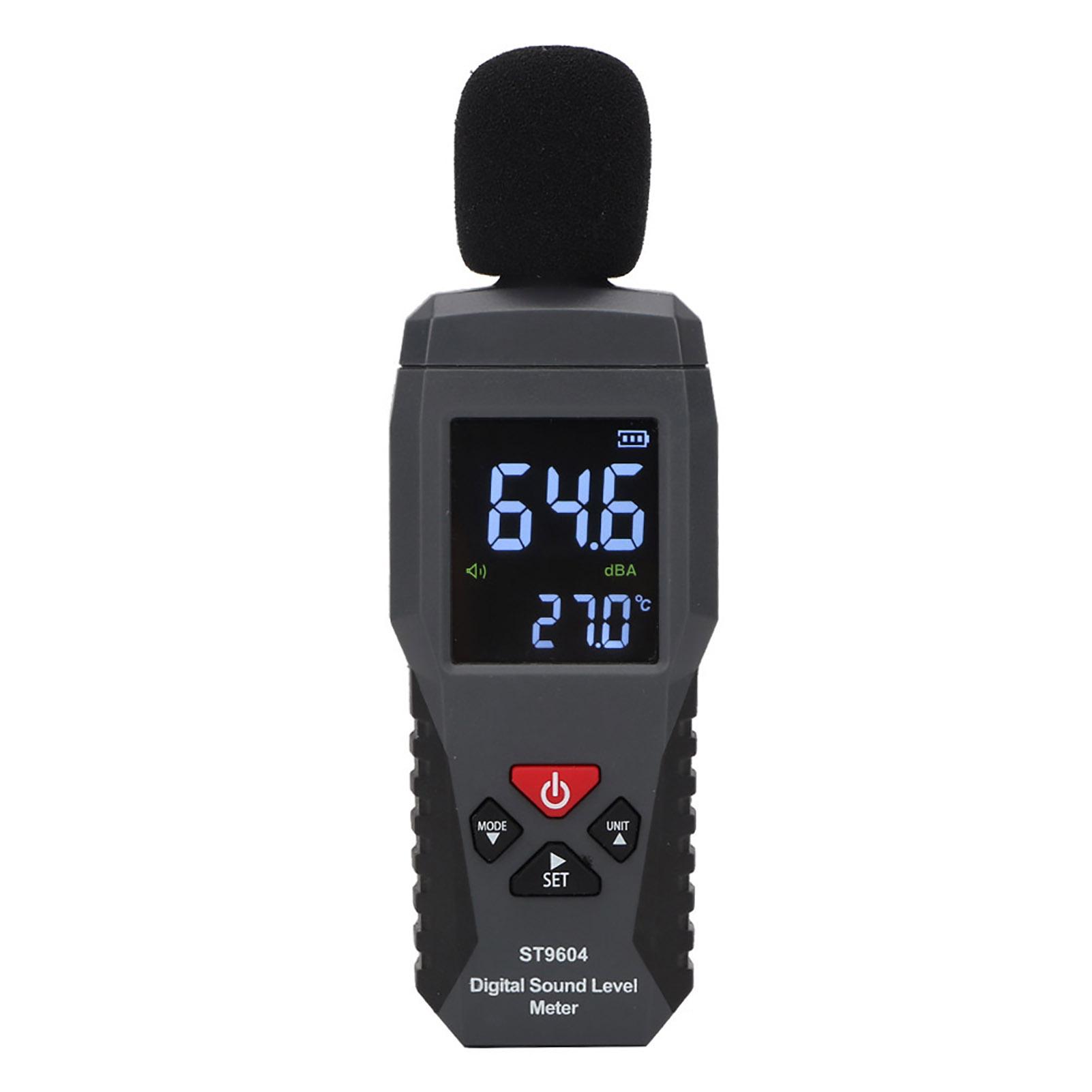 

Noise Tester SMART SENSOR Sound Level Meter Logger 30‑130dB Noise Measurement Digital Audio Level Meter Digital Noise Tester