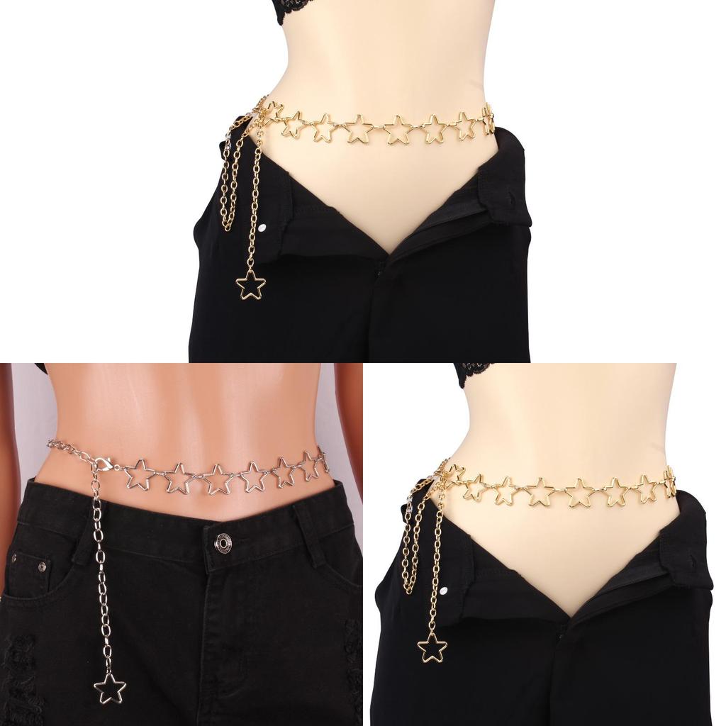 Fashion Star Pattern Body Chain With Alloy Material For Women Casual Wear