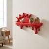 3D Printed Floating Wall Stand Plastic Melting Display Rack Wall Storage Shelf  Home Decoration