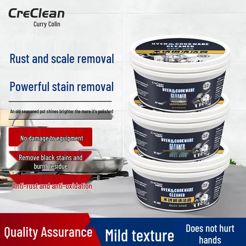 CreClean Multi-Purpose Stainless Steel Cleaner Paste