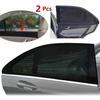 Car Sunshade - WildAuto - Set of 2 - Sun Protection - 90x50 Cm - Color Black