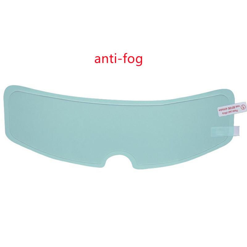 Universal Motorcycle Helmet Anti-fog Film and Rainproof Film Durable Driving Nano Coating Sticker Film Helmet Accessories