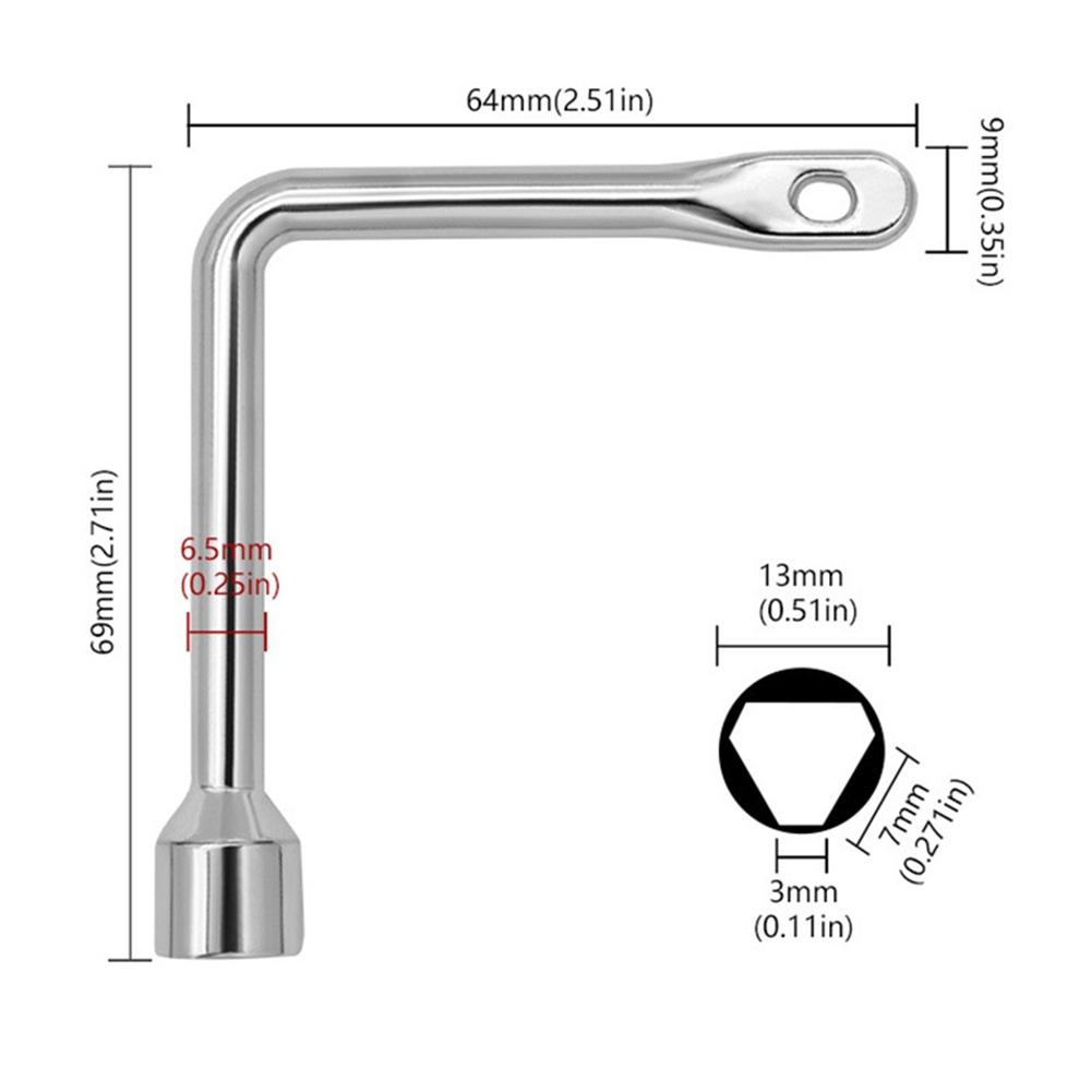 High-quality Triangle Wrench Multipurpose Portable
