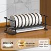 Yipan No-Drill Foldable Dish Drying Rack
