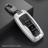 BYD Aluminum Alloy Car Key Case for Qin Pro, Song Pro, Tang, Han - Creative Metal Shell Cover