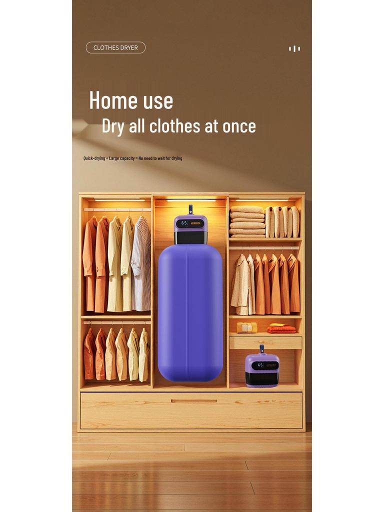 Portable Foldable Air Dryer for Travel or Home Use