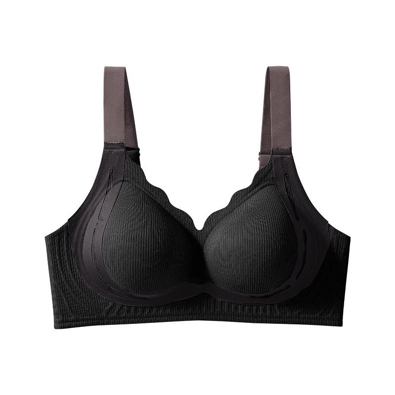 

Seamless Supportive Gather Bra for Women - Lifts and Breathable, Anti-Sag, Adjustable for Comfort in Small Chests XL/85