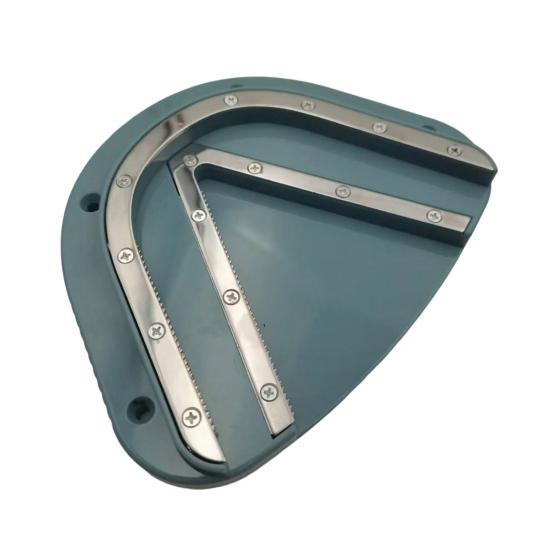 

Jar Opener Ergonomic Bottle Opener Plastic Gripper for Any Lid синий
