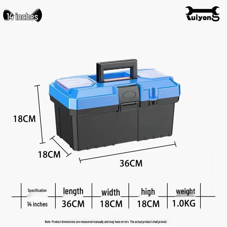 Премиальный многоцелевой толстый пластиковый ящик для хранения - Компактные и большие размеры 1570₽