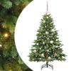 Sztuczna Choinka z 150 LED Zielona 120 cm PE i PVC