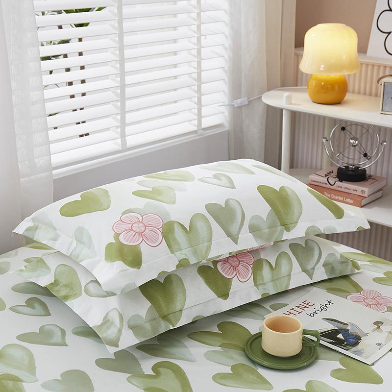 Cotton Pillowcase 2pcs Flowers Pillow Cover Bedding Decorative Pillow Case PillowCase Cover Nordic Sling Cushion Covers